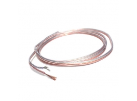 音频电缆OFC铜和镀锡铜透明PVC RVH扬声器电缆